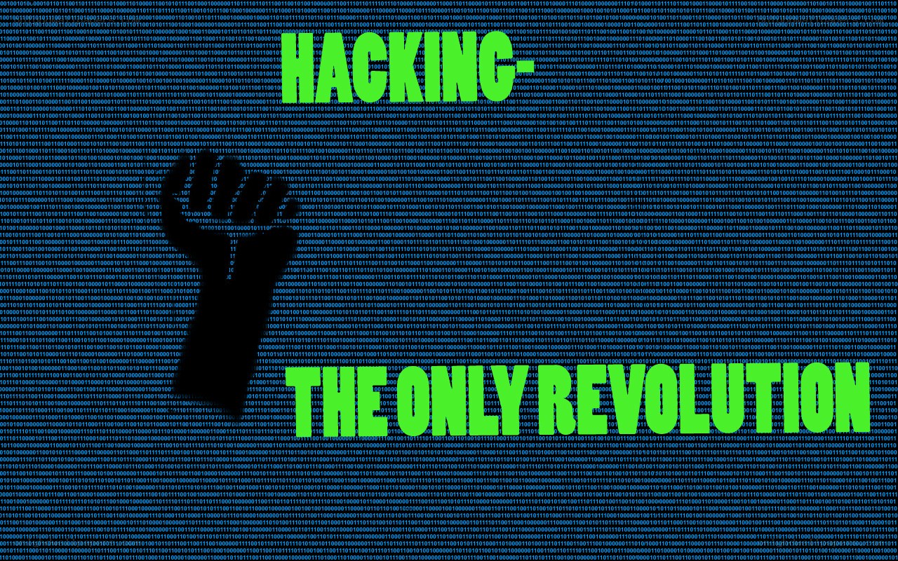 hacking the only revolution