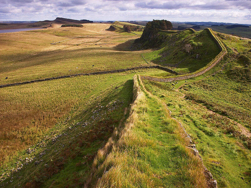 Hadrian's Wall landscape