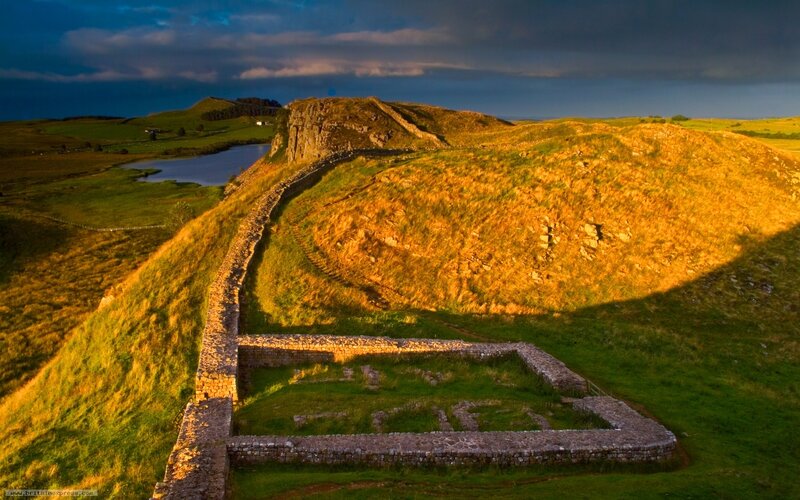 Hadrian's Wall Ruins