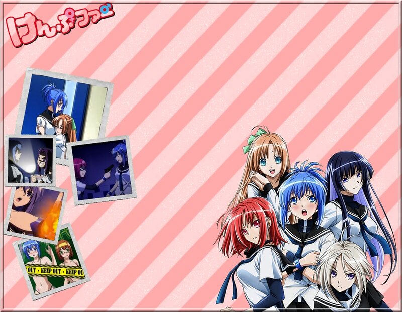 Haganai anime character group
