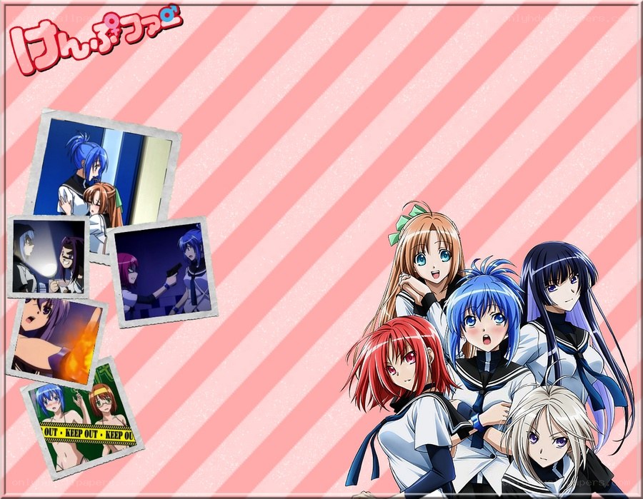 Haganai anime character group