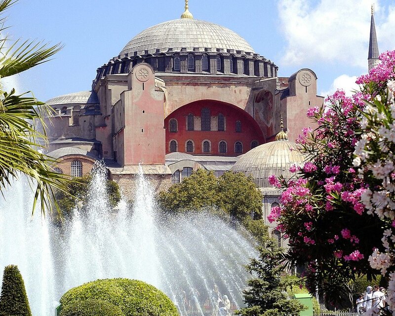 Hagia Sophia Cathedral — Blue, Serene