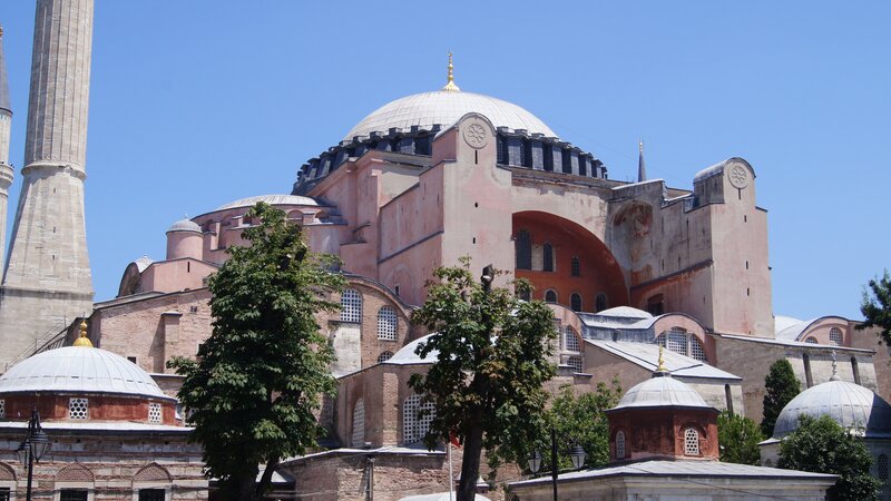 Hagia Sophia Complex — Blue, Serene