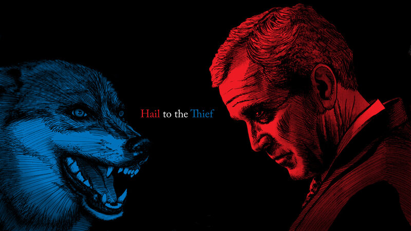 Hail to the Thief artwork