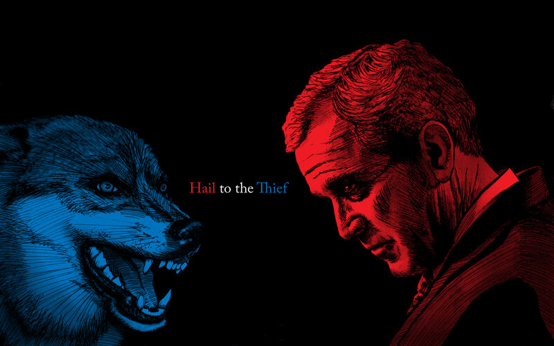 Hail to the Thief artwork