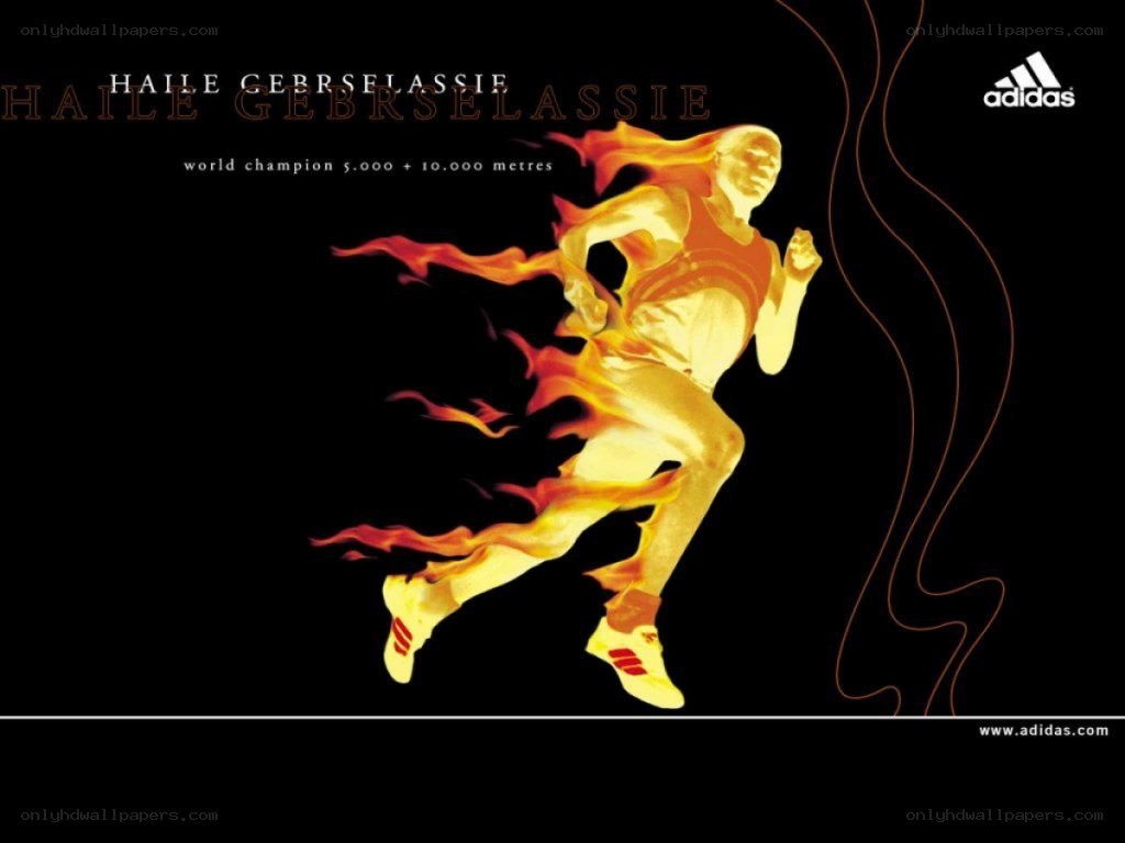 Haile Gebrselassie running