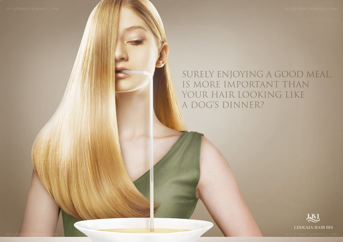 hair care advertisement