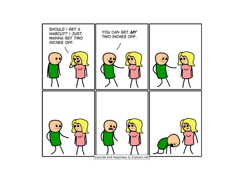 Haircut misunderstanding