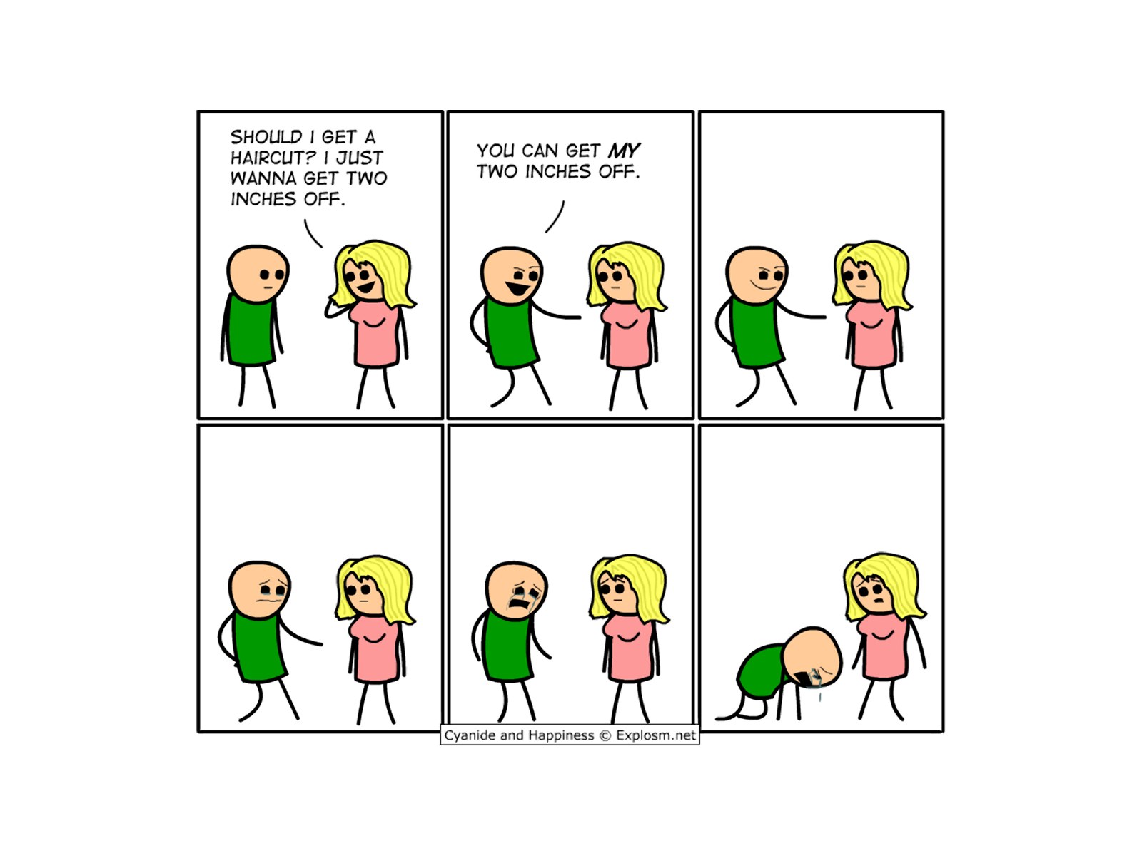 Haircut misunderstanding