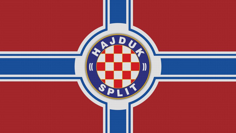 Hajduk Split Logo — Red