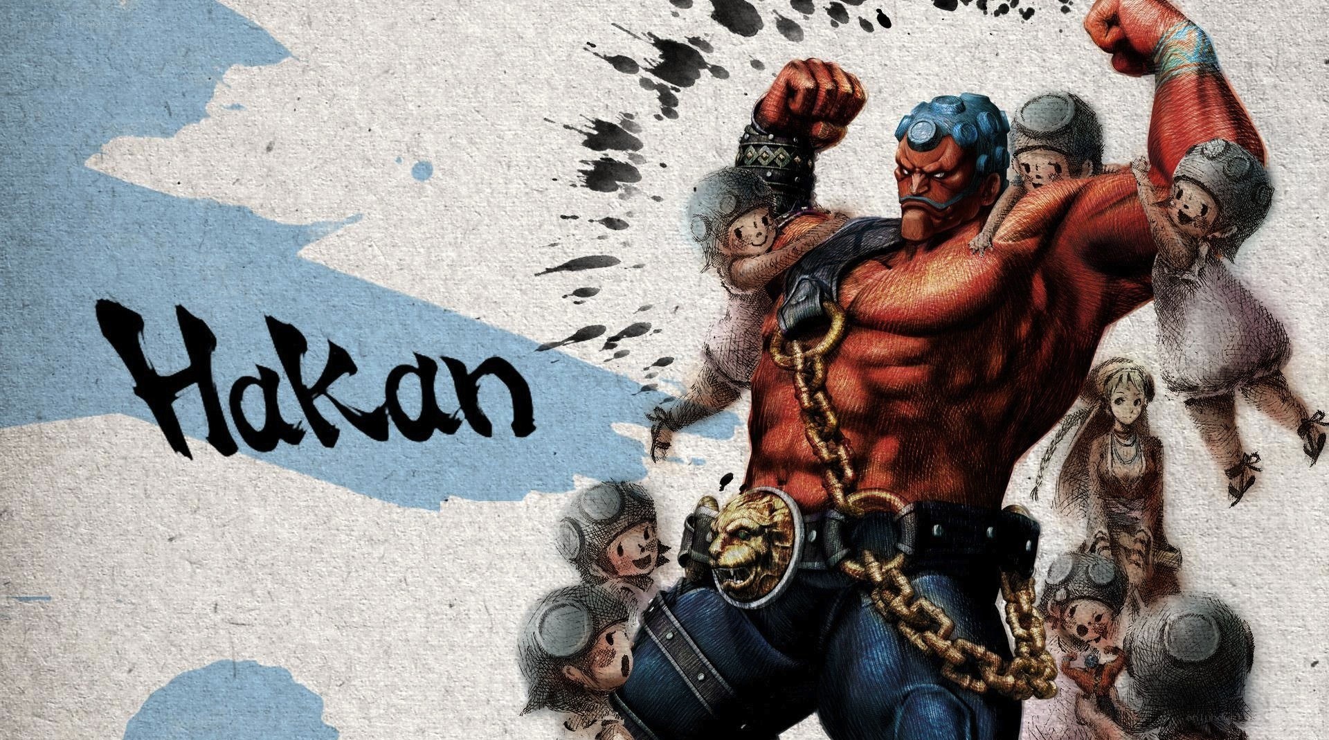 Hakan character art