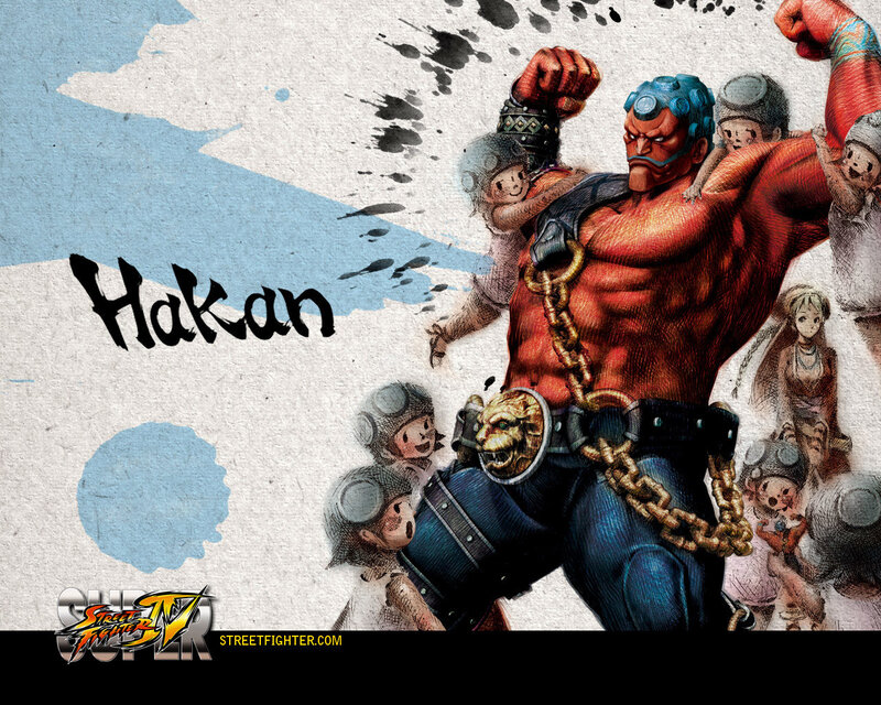 Hakan from Street Fighter IV