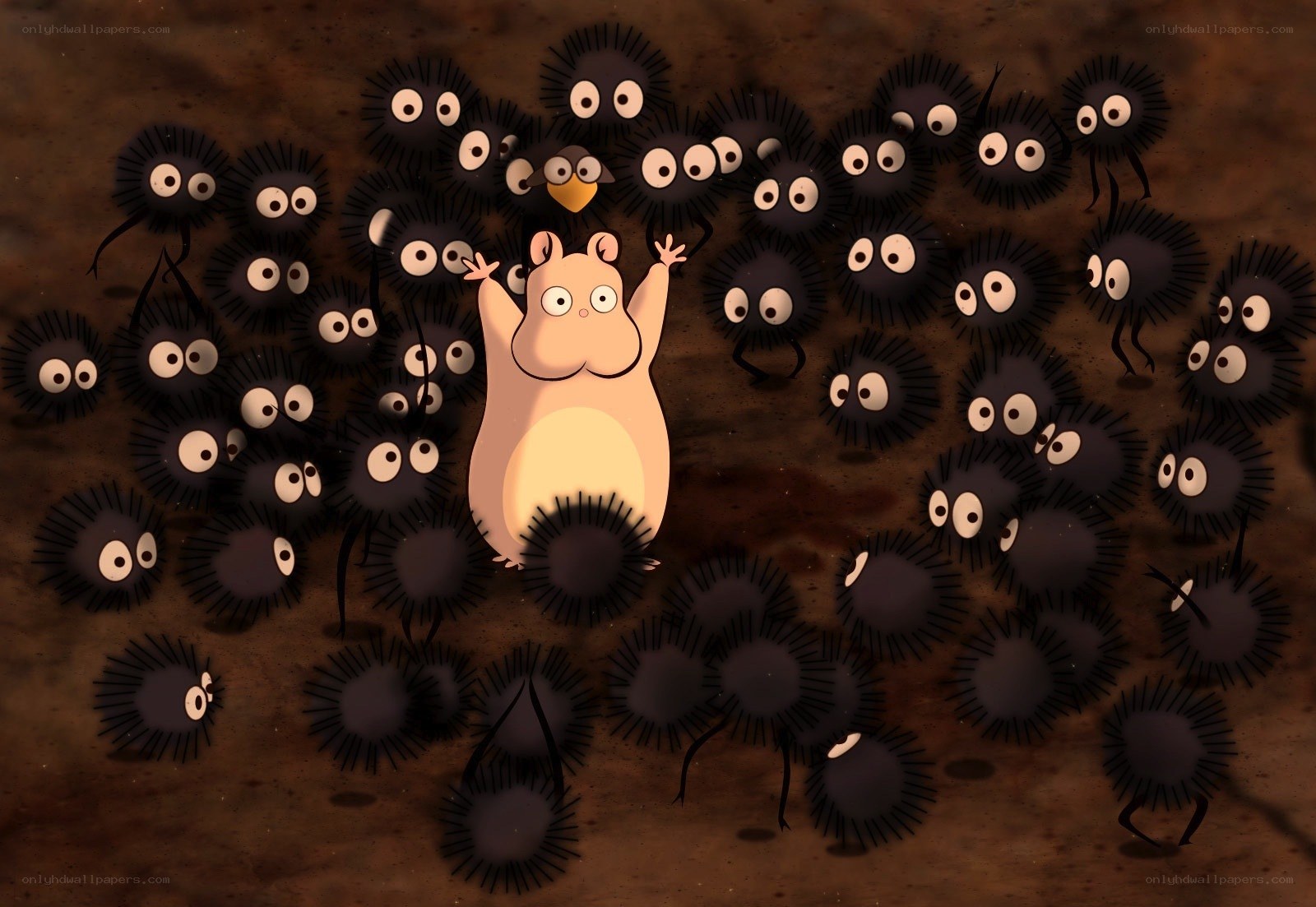 Haku and soot sprites