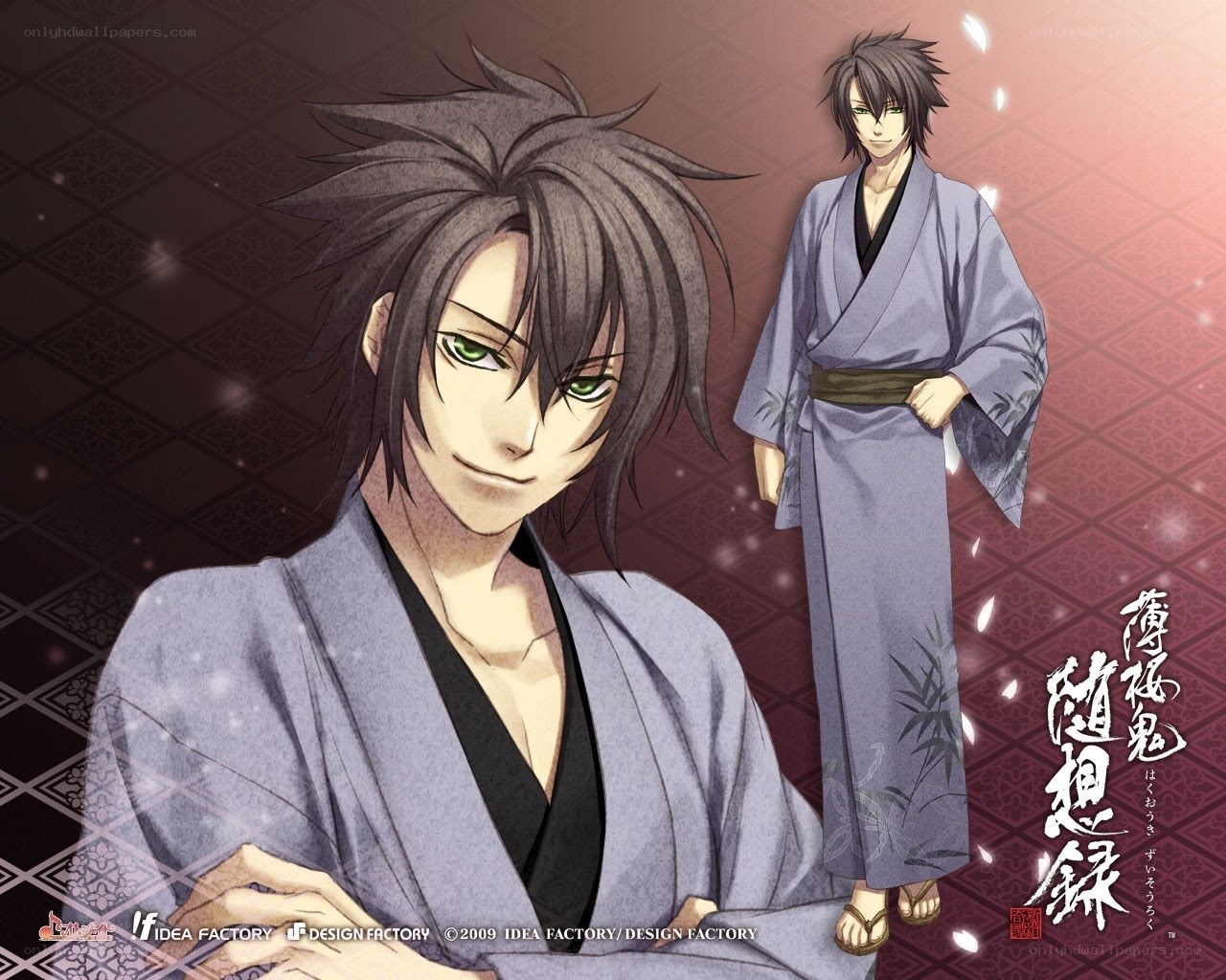 Hakuouki character art