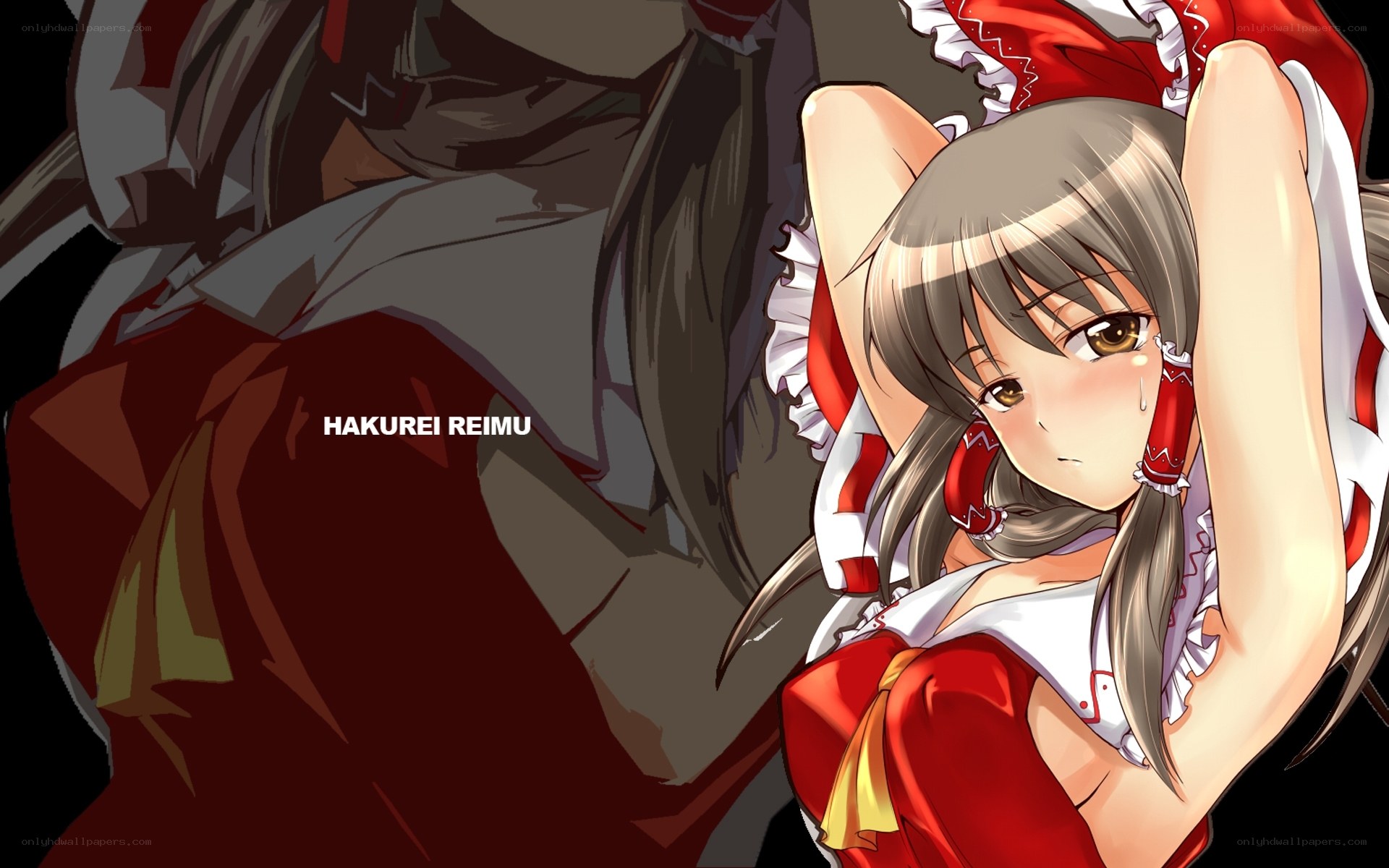 Hakurei Reimu character art
