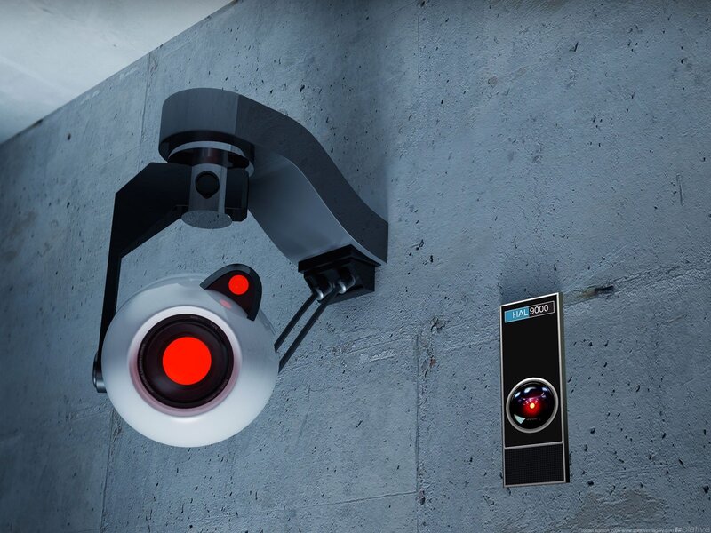 HAL 9000 and security camera