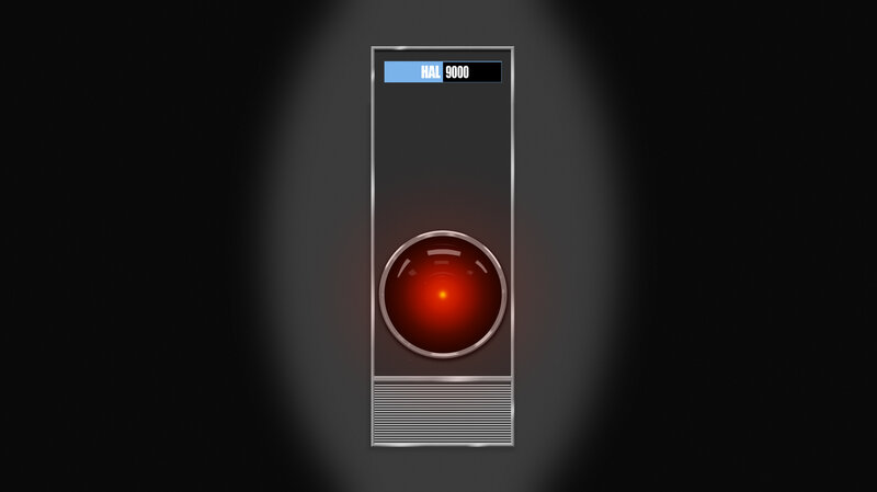 HAL 9000 Computer — Black, Dramatic