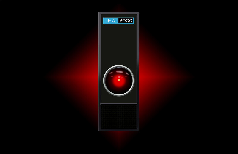 HAL 9000 Computer — Black