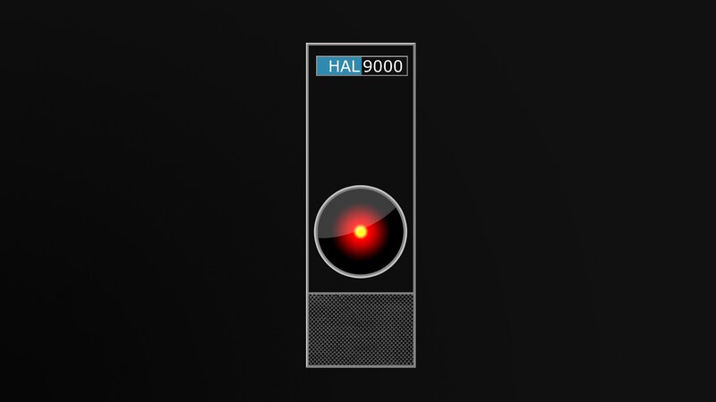 HAL 9000 computer terminal