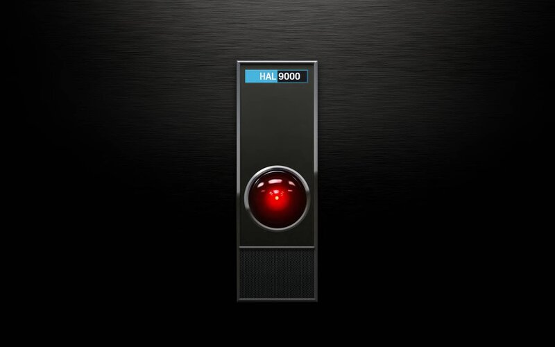 HAL 9000 computer terminal