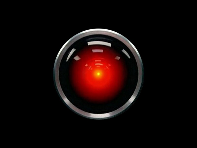 HAL 9000 eye from 2001: A Space Odyssey