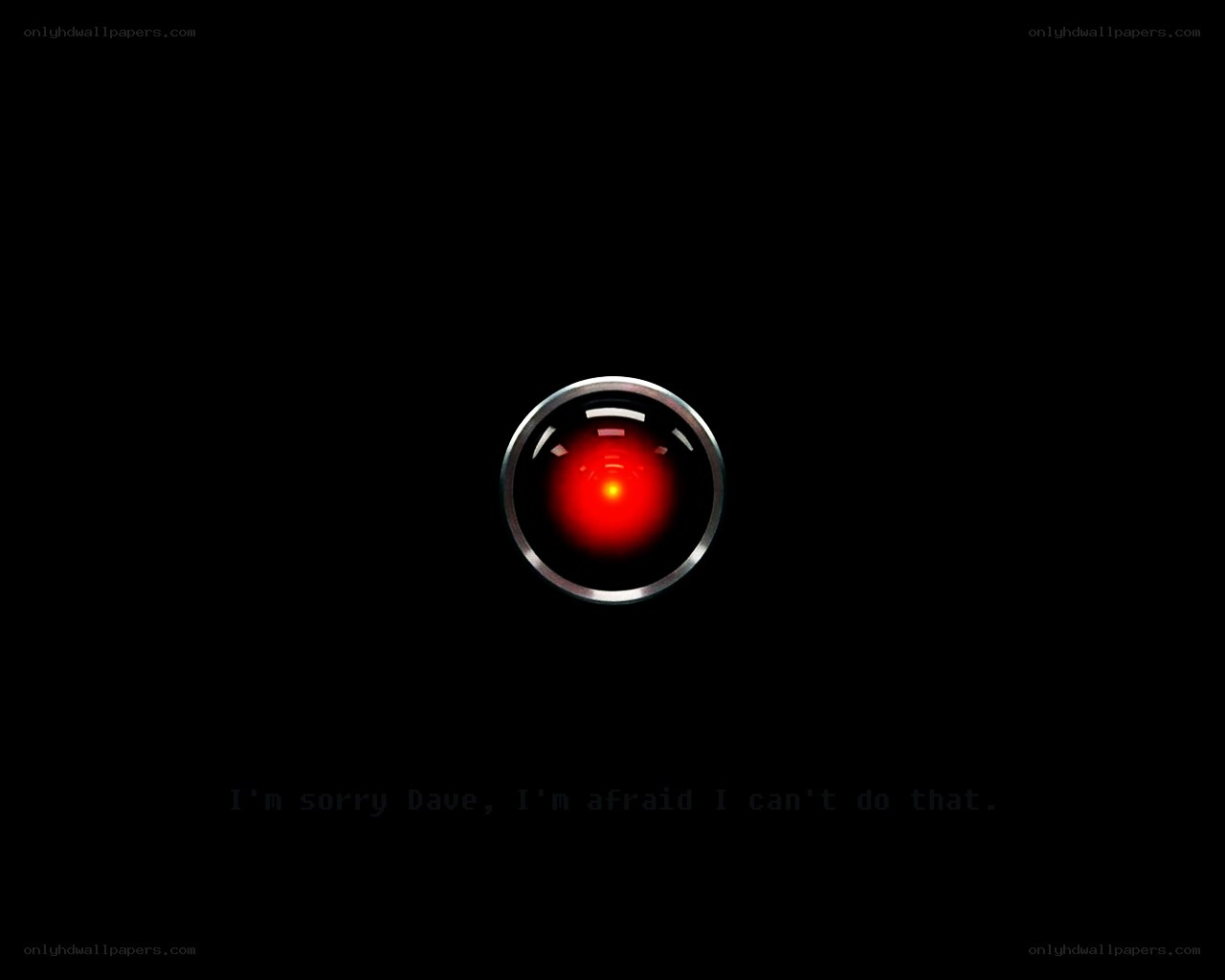 HAL 9000 red eye
