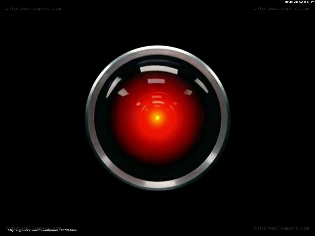 HAL 9000 red eye