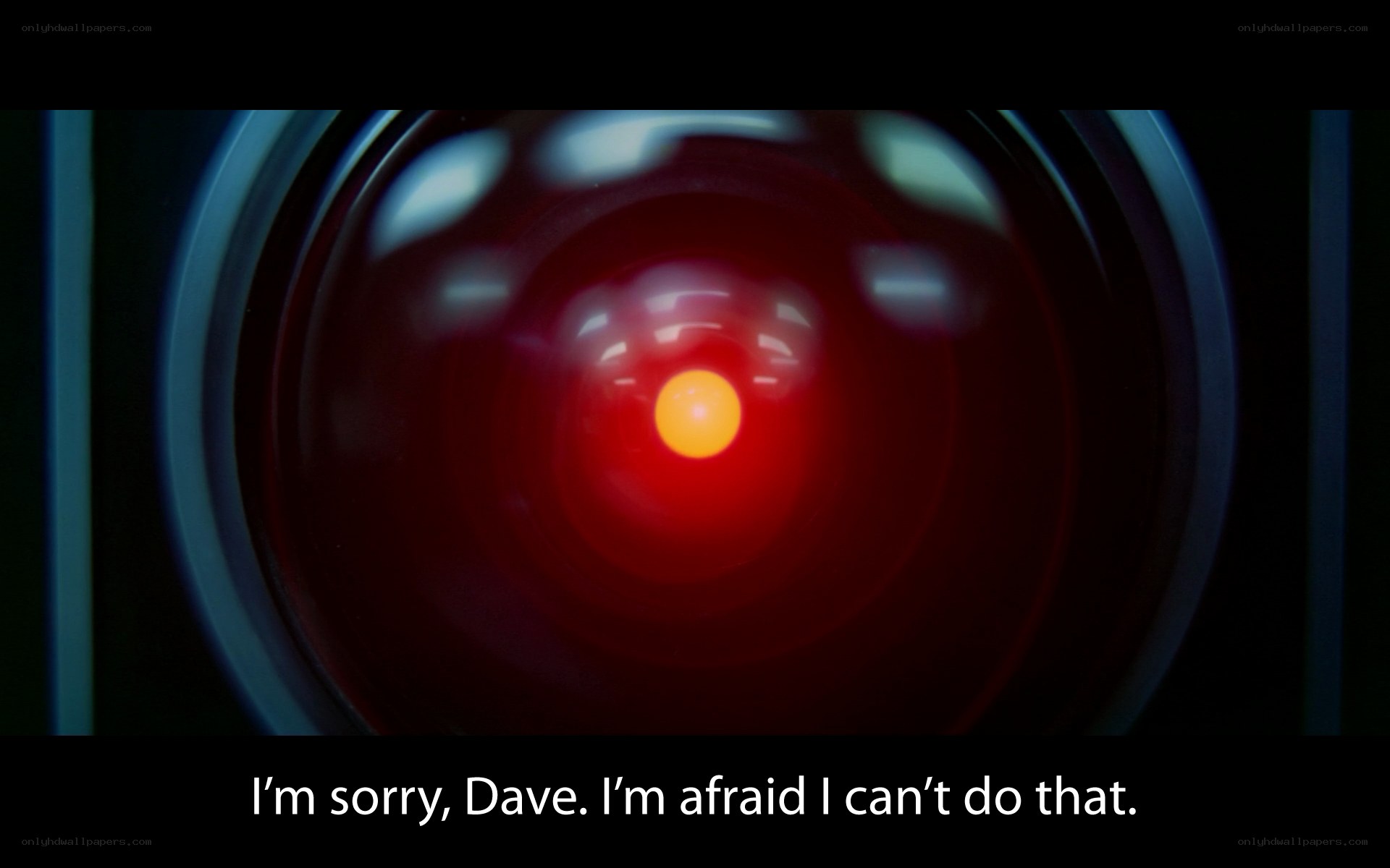 HAL 9000's iconic scene