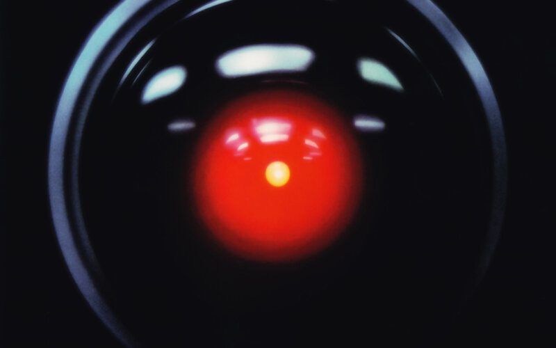 HAL 9000's red eye