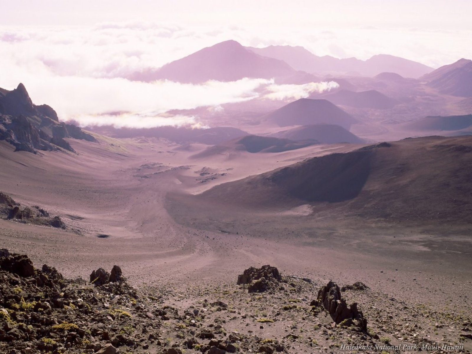 Haleakalā crater landscape