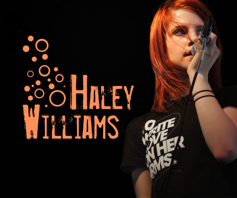 Haley Williams performing
