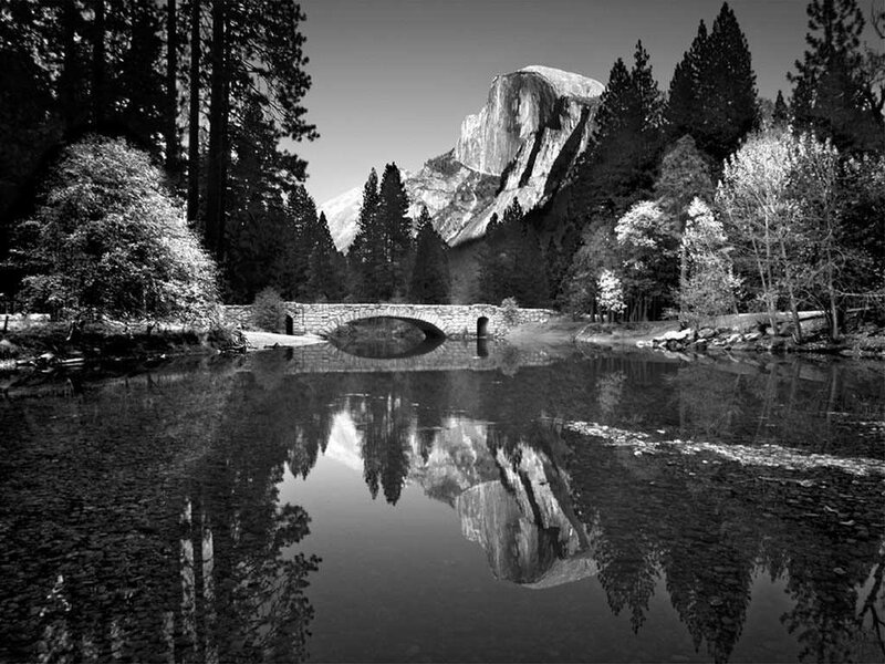 Half Dome and River
