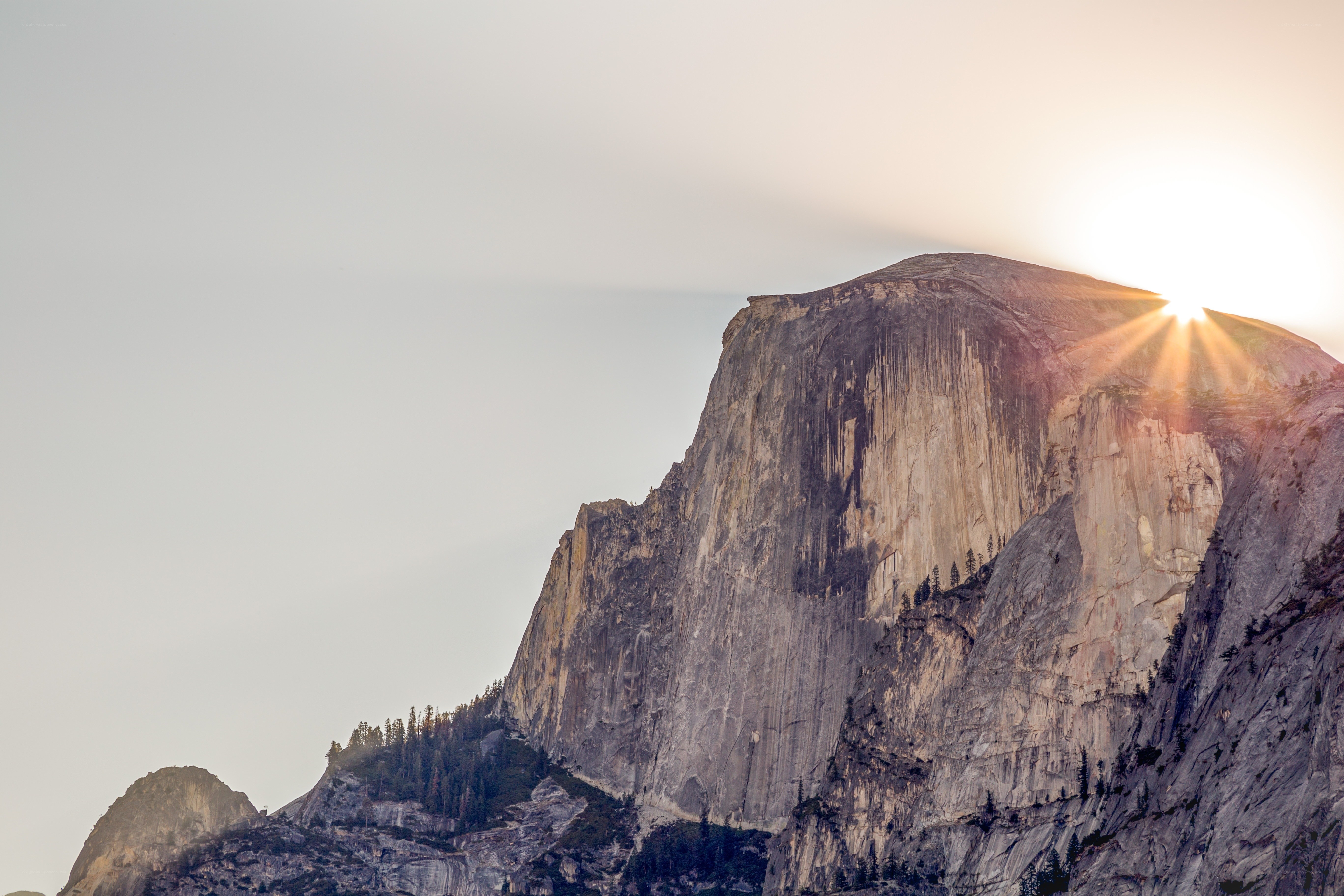 Half Dome at sunrise