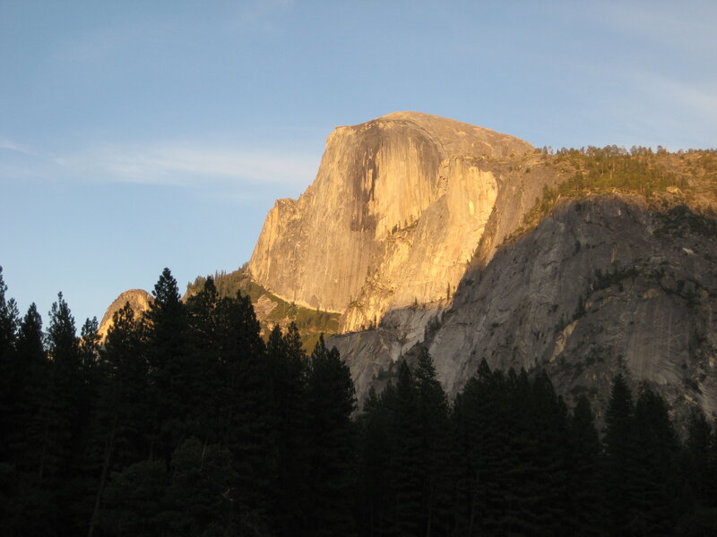 Half Dome in Yosemite — Blue