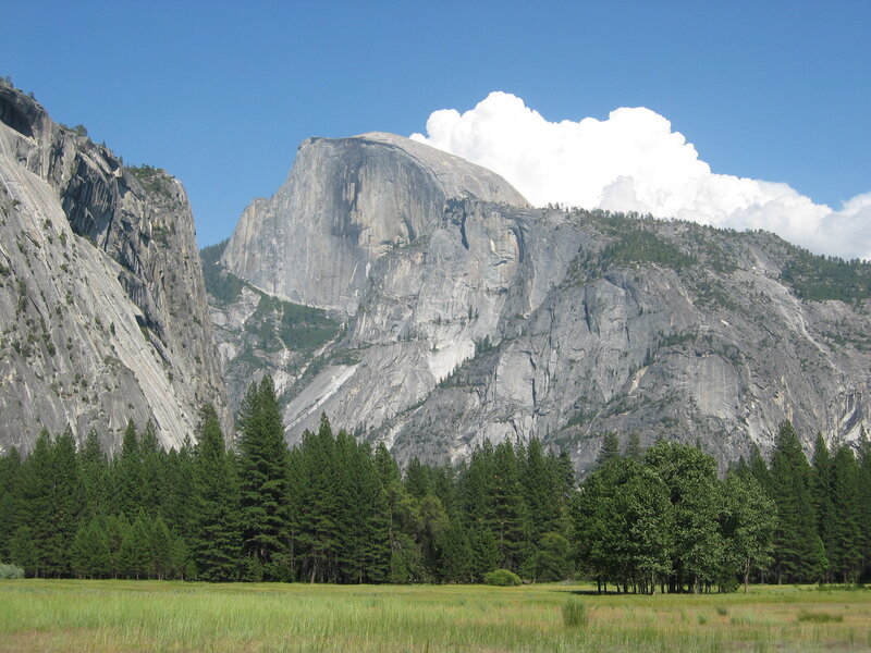 Half Dome Mountain — Green