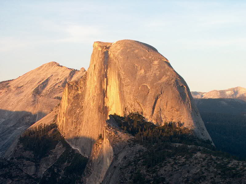 Half Dome Rock Formation — Brown