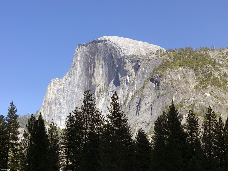 Half Dome Rock Formation