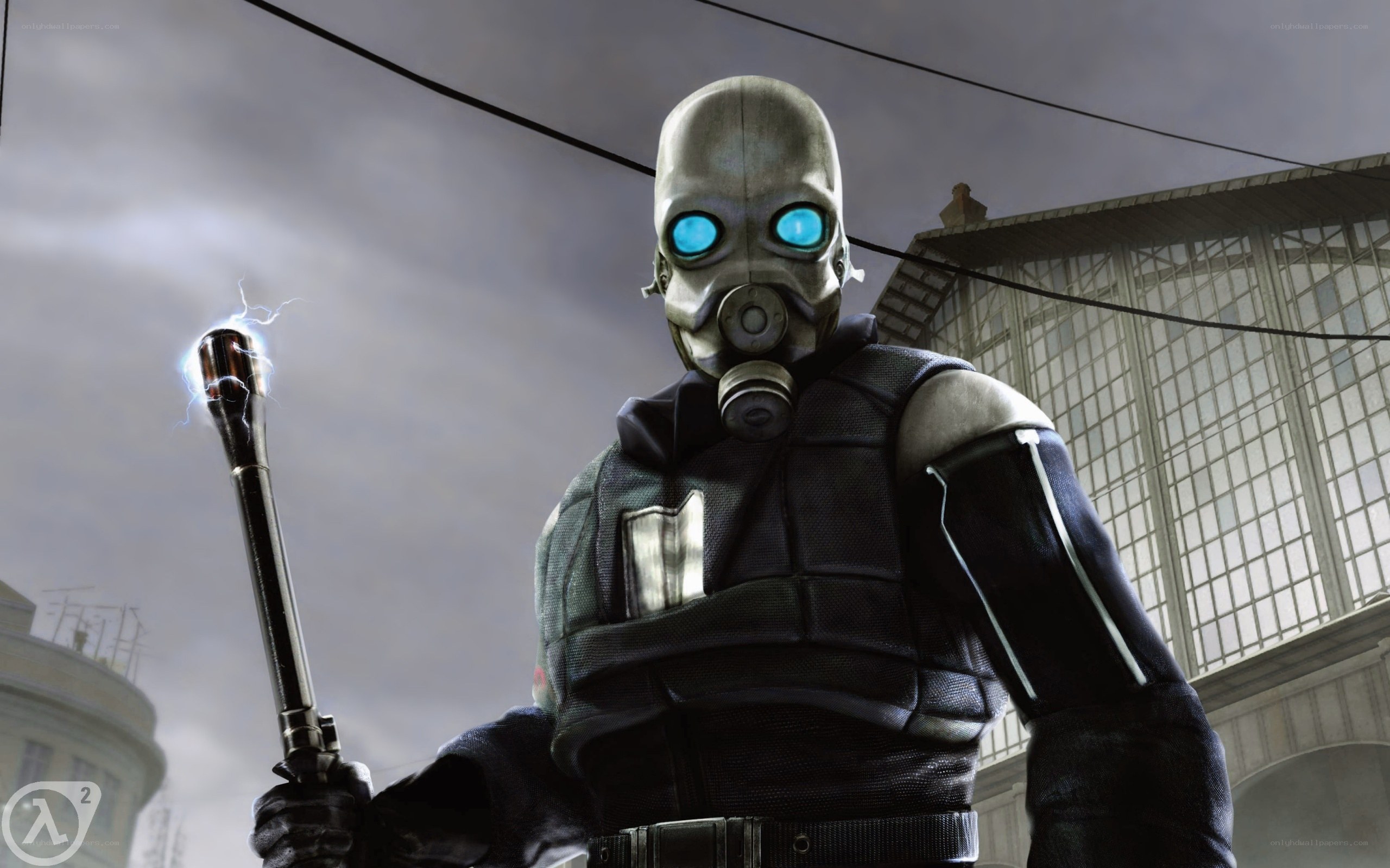 Half-Life 2 character with weapon