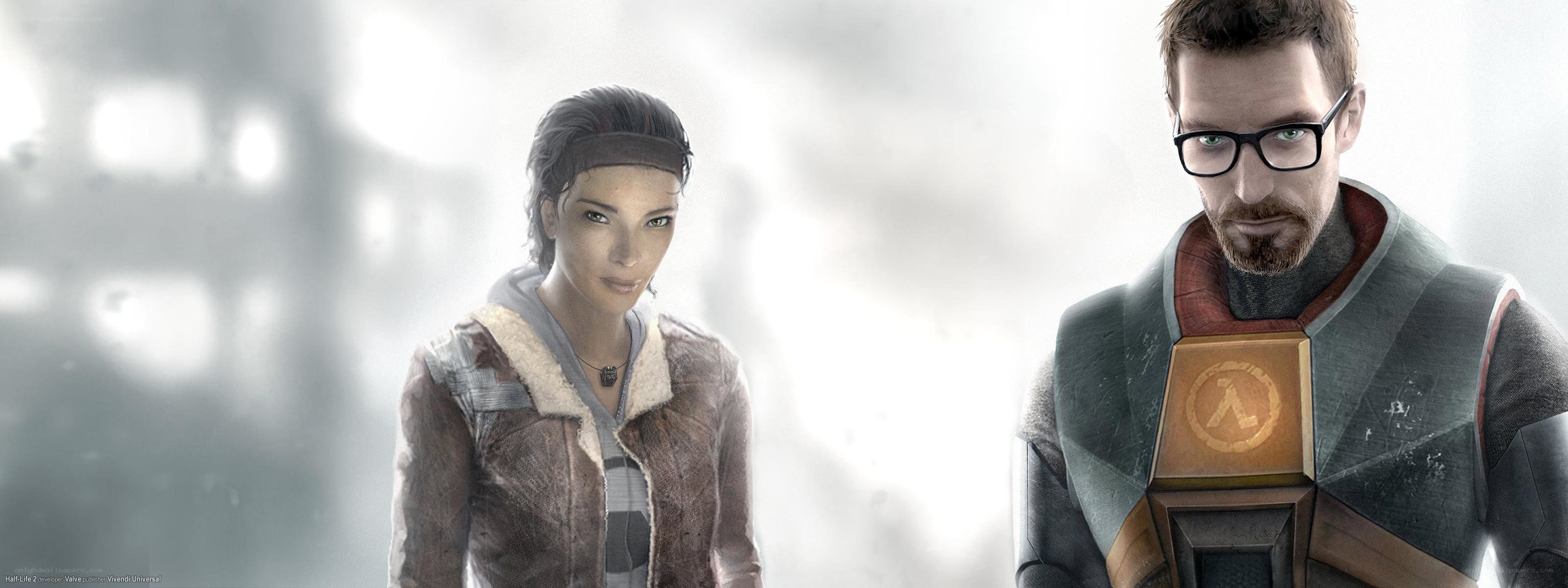 Half-Life 2 characters in fog