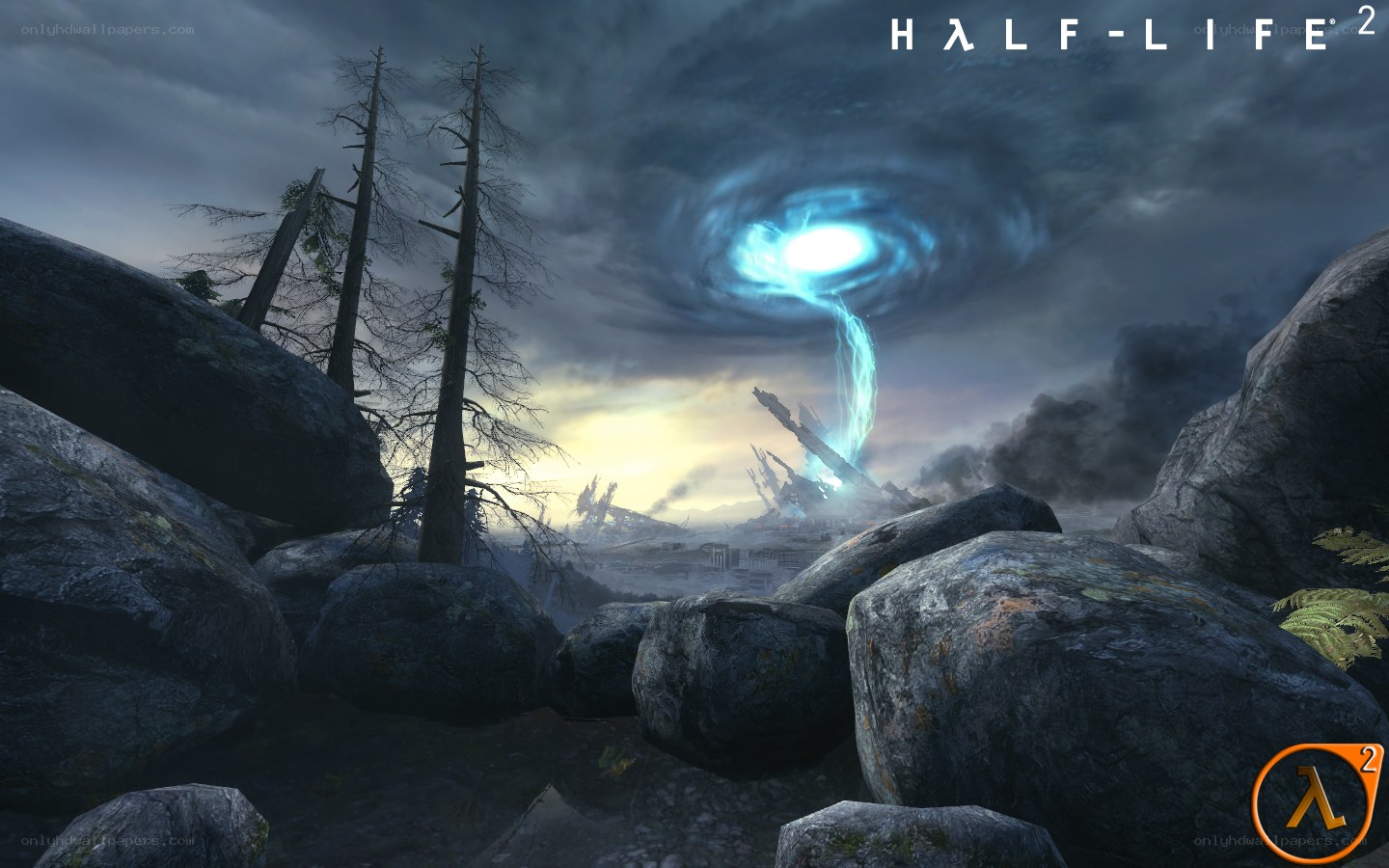 Half-Life 2 game scene