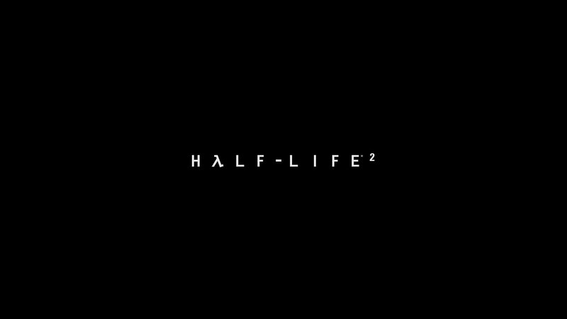 Half-Life 2 Logo — Black, Neutral