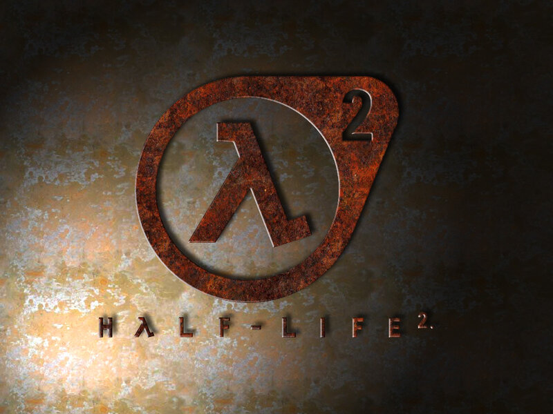 Half-Life 2 Logo — Brown, Dramatic