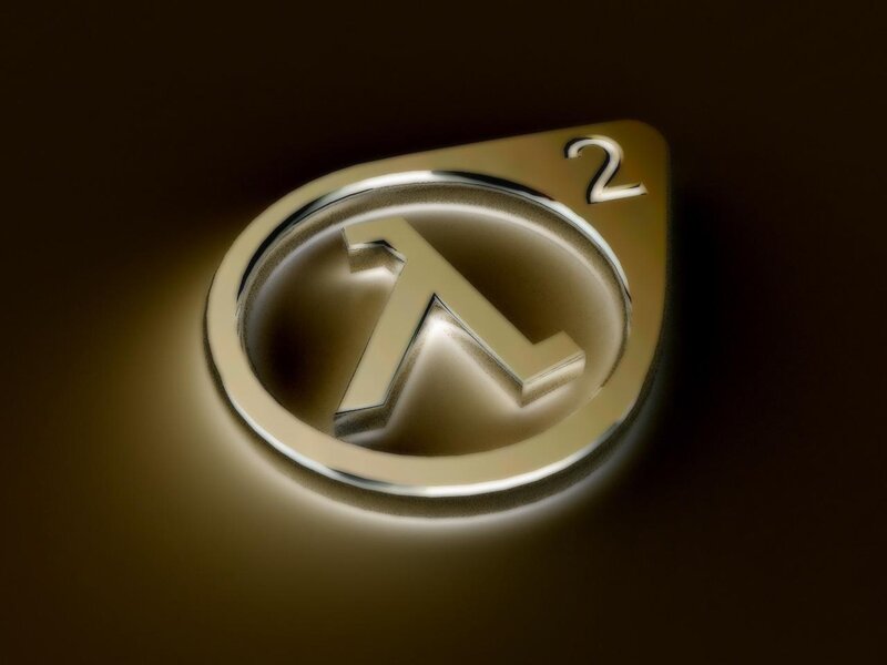 Half-Life 2 Logo — Gold