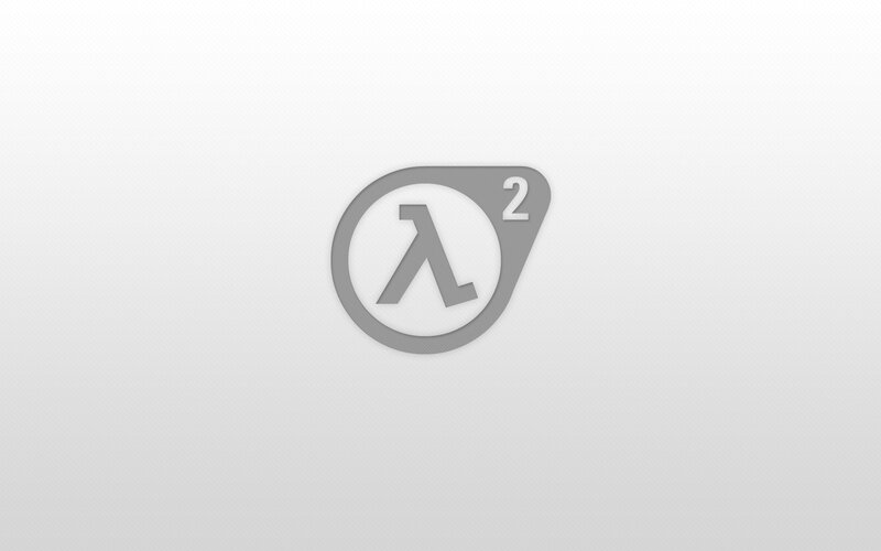 Half-Life 2 Logo — Gray