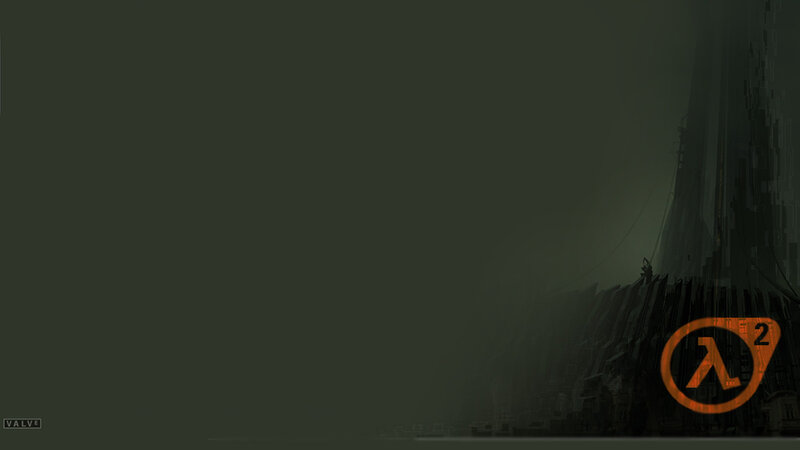 Half-Life 2 logo on dark background