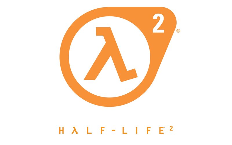 Half-Life 2 Logo — Orange, Neutral