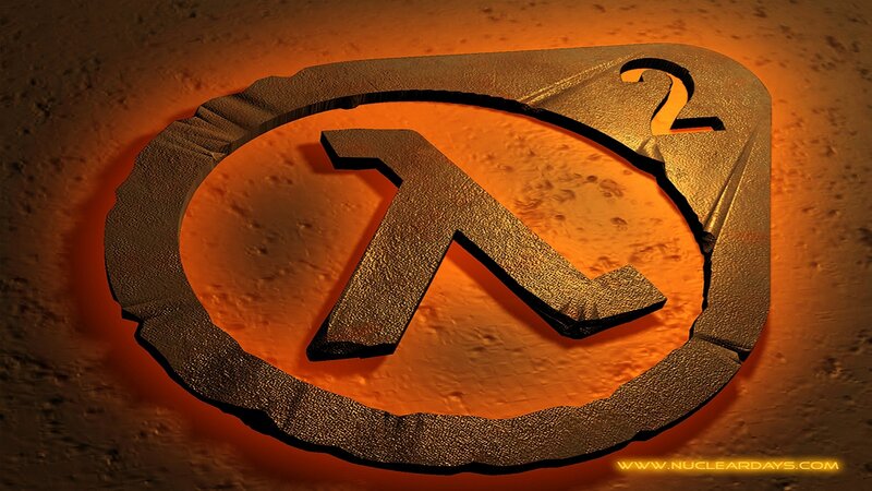Half-Life 2 Logo — Orange