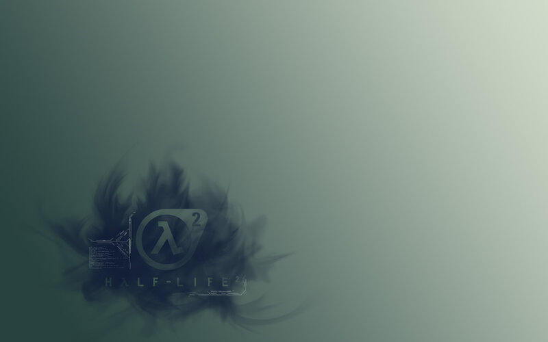 Half-Life 2 logo wallpaper