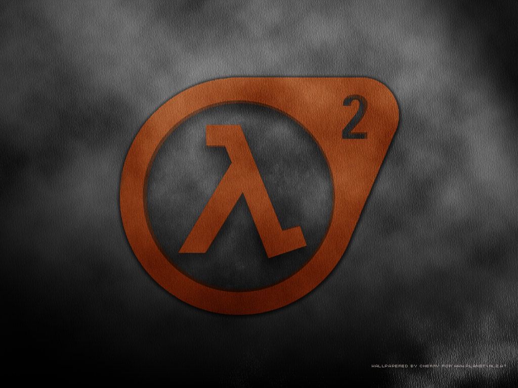 Half-Life 2 logo wallpaper