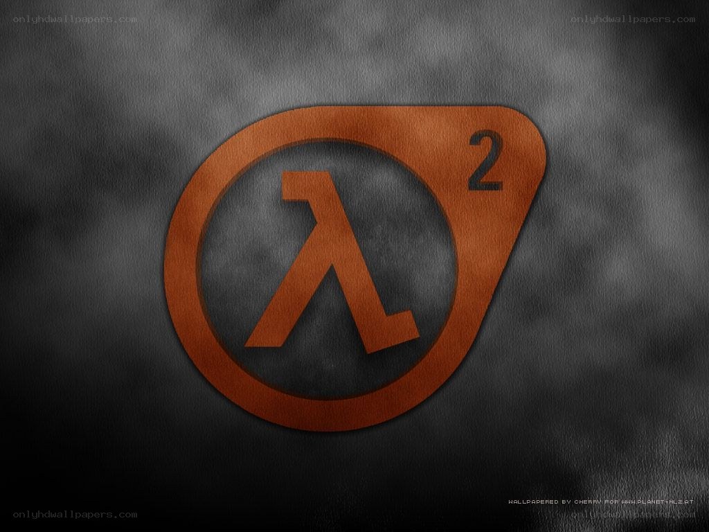 Half-Life 2 logo wallpaper